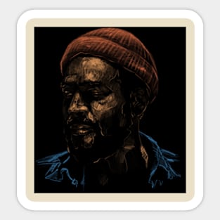 Marvin Gaye Sticker